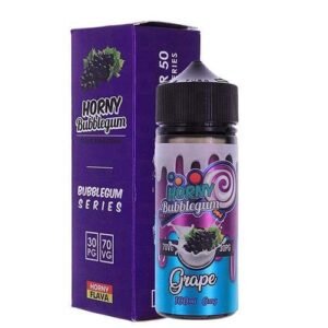 HORNY BUBBLEGUM GRAPE 120ML LIQUID