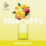 ELF BAR 5000 PUFFS DISPOSABLE VAPE IN UAE Mango Peach