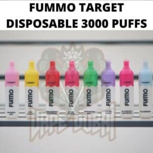 FUMMO TARGET DISPOSABLE 3000 PUFFS IN UAE