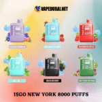 ISGO NEW YORK 8000 PUFFS BEST DISPOSABLE IN UAE
