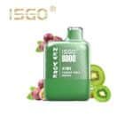 ISGO NEW YORK 8000 PUFFS BEST DISPOSABLE IN UAE Kiwi passion fruit guava
